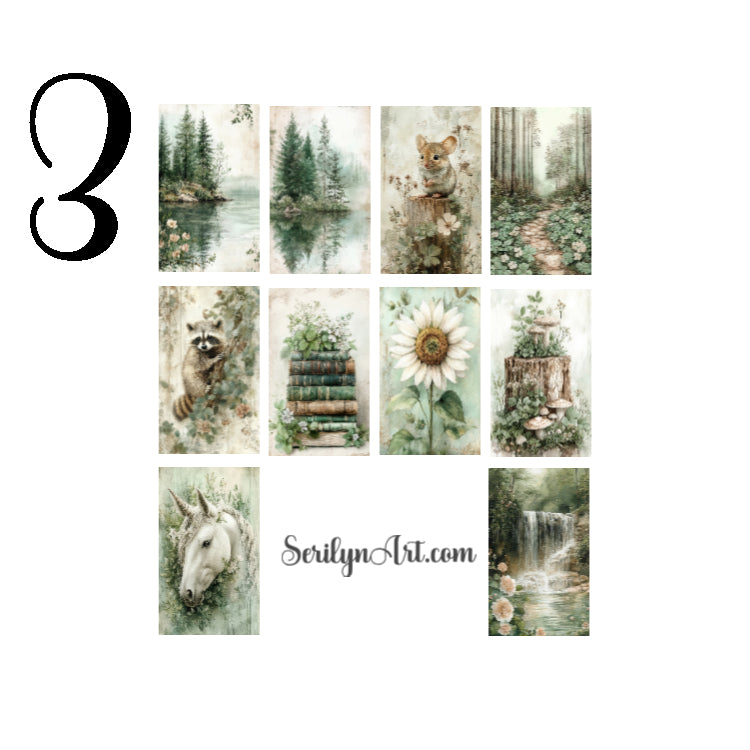 Soft Forest Deco Box