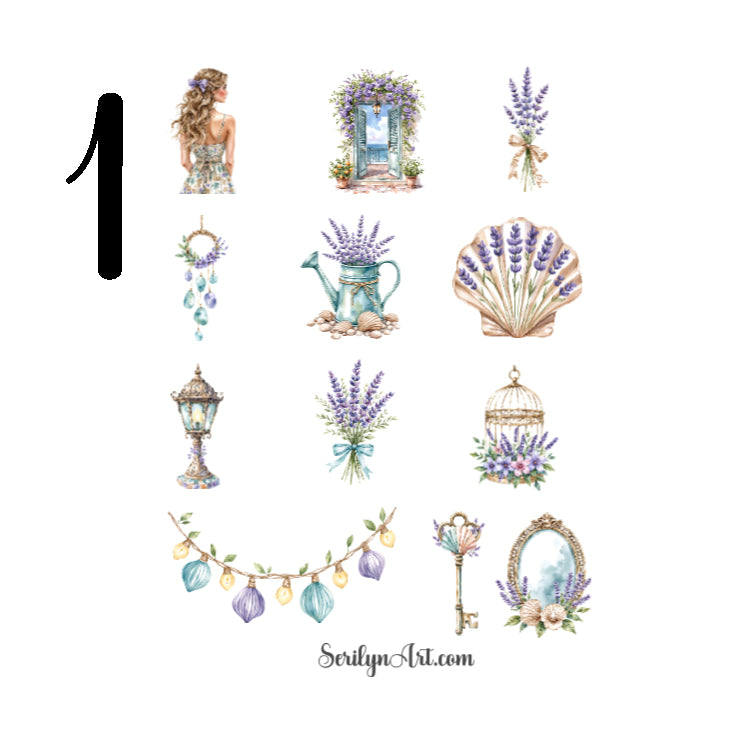 Soleil Reverie Sticker Sheet