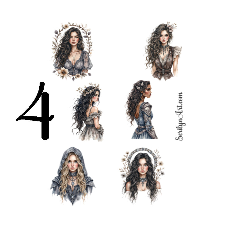 Spectral Anemones Sticker Sheet