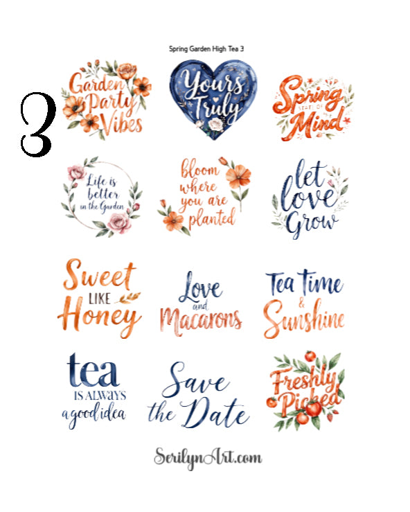 Spring Garden High Tea