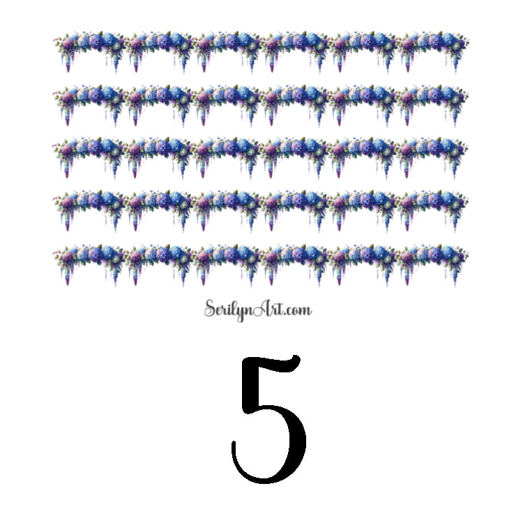 Spring Garland Sticker Sheet