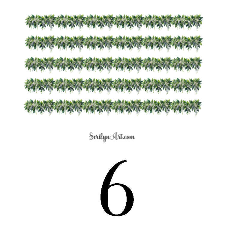 Spring Garland Sticker Sheet