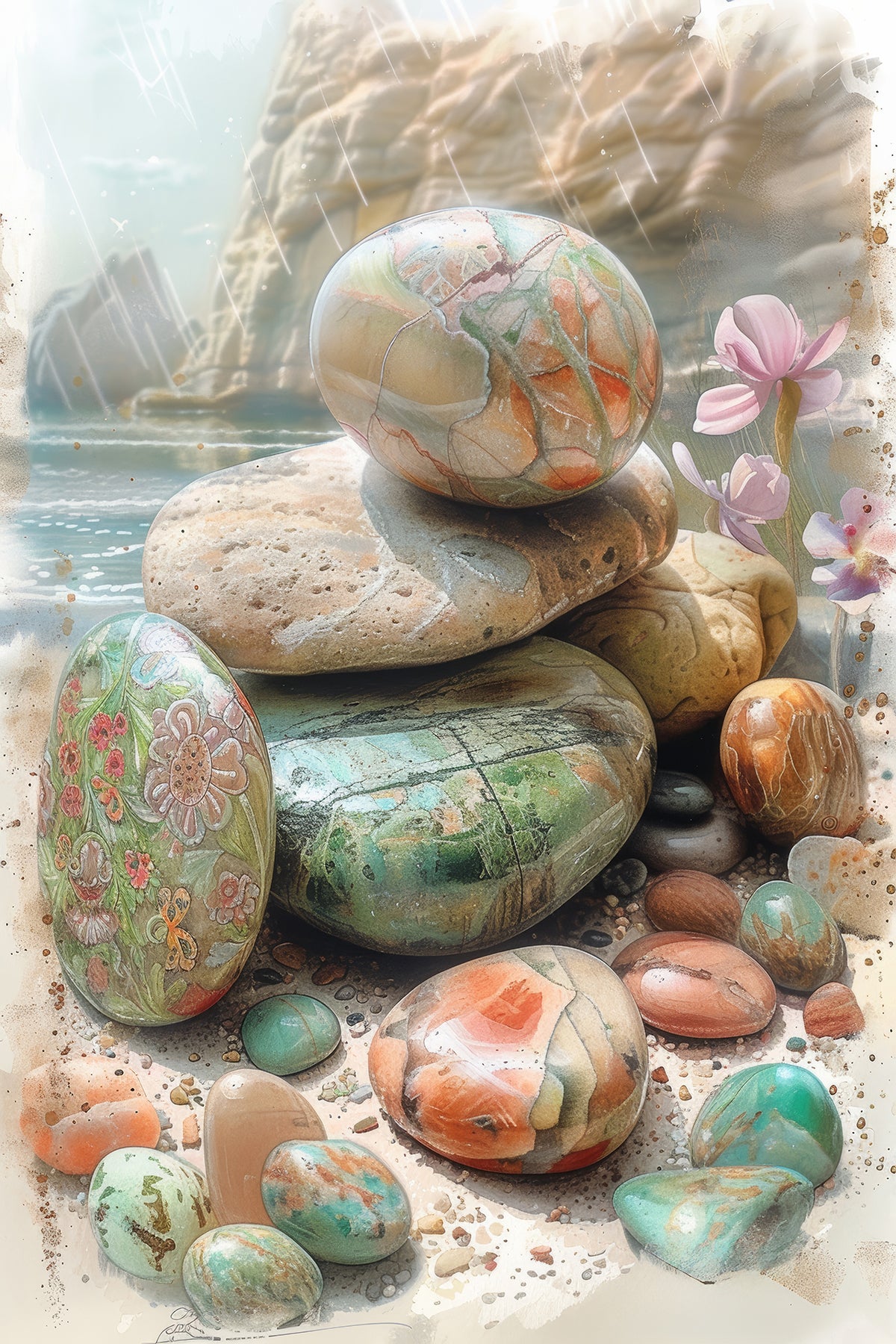 Spring Scenery 3 Dashboards