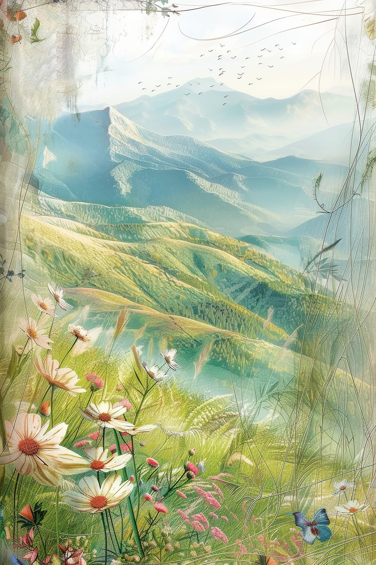 Spring Scenery 2 Dashboards