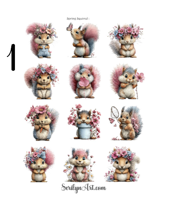 Spring Squirrels