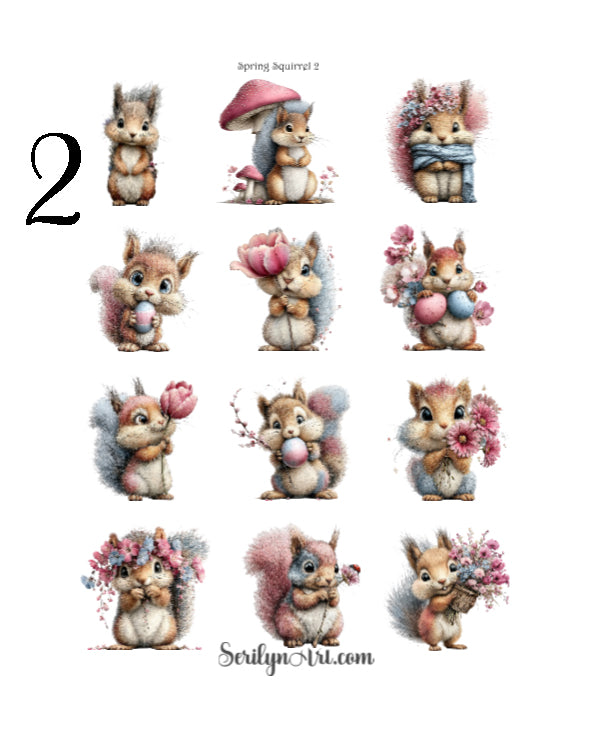 Spring Squirrels