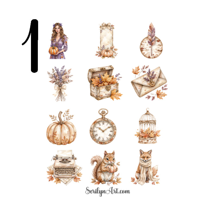 Storyglow Autumn Sticker Sheet