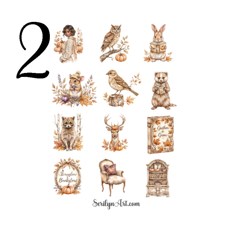 Storyglow Autumn Sticker Sheet
