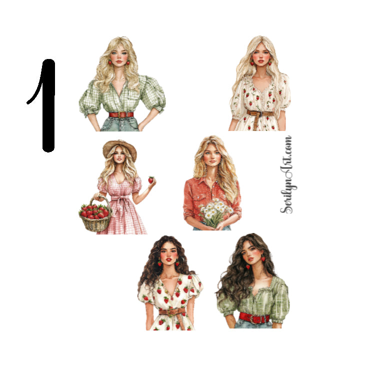 Strawberries and Cream Collection