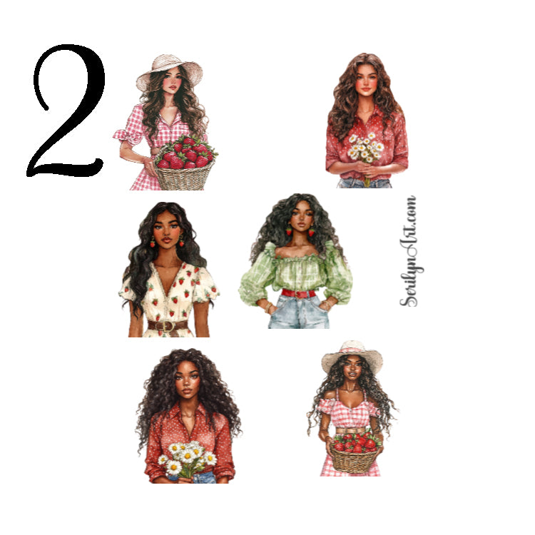 Strawberries and Cream Collection