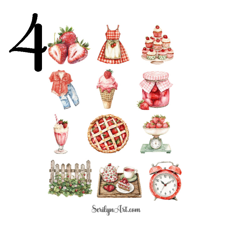 Strawberries and Cream Collection