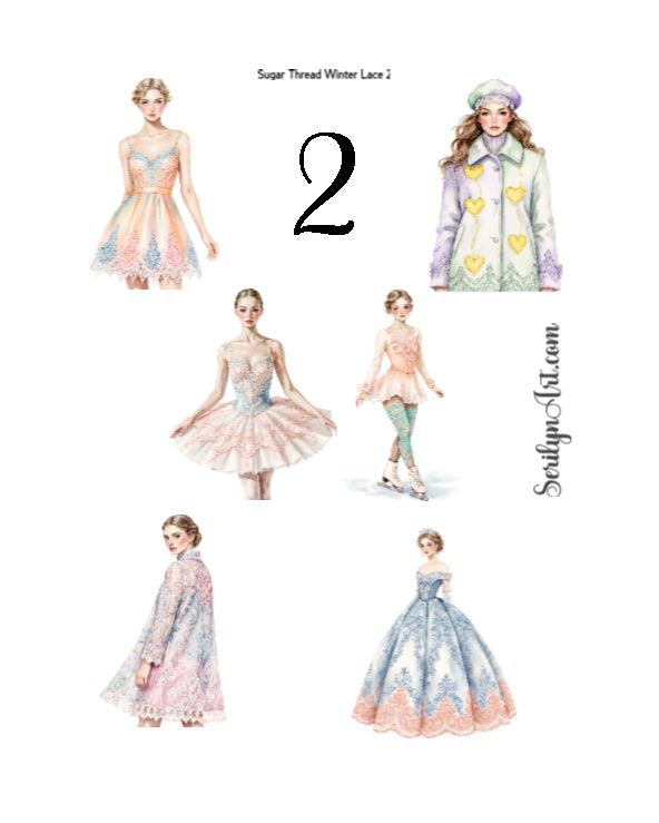 Sugar Thread Winter Lace