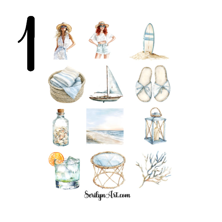 Summer Breeze Sticker Sheet