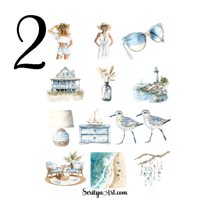 Summer Breeze Sticker Sheet