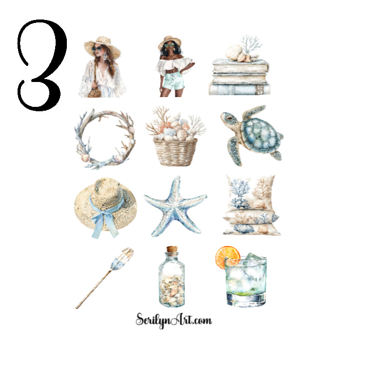 Summer Breeze Sticker Sheet