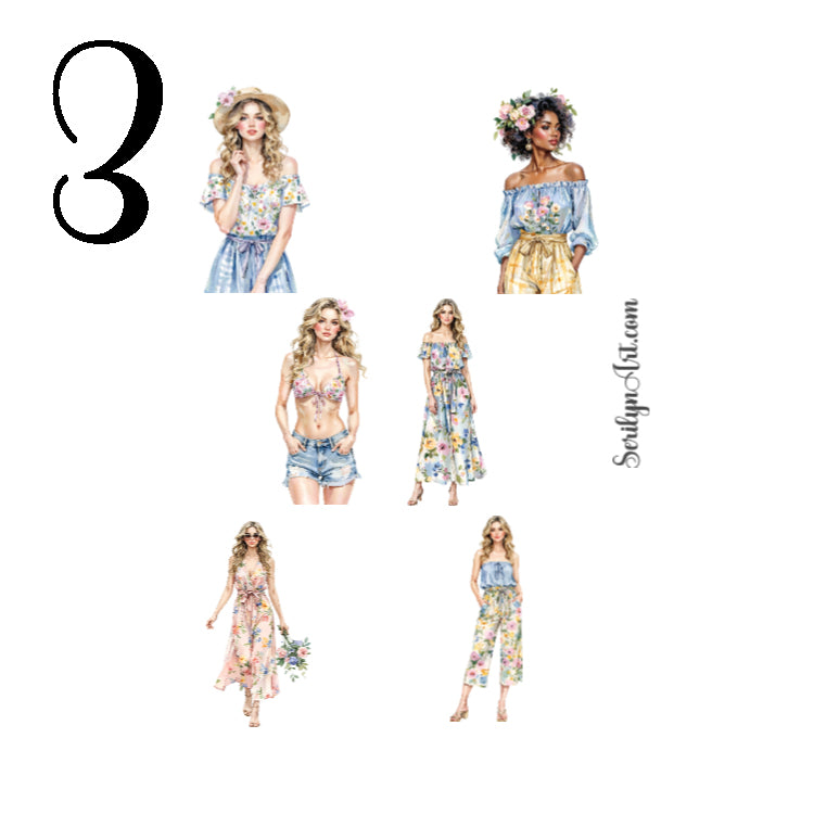 Summer Magic Sticker Sheet