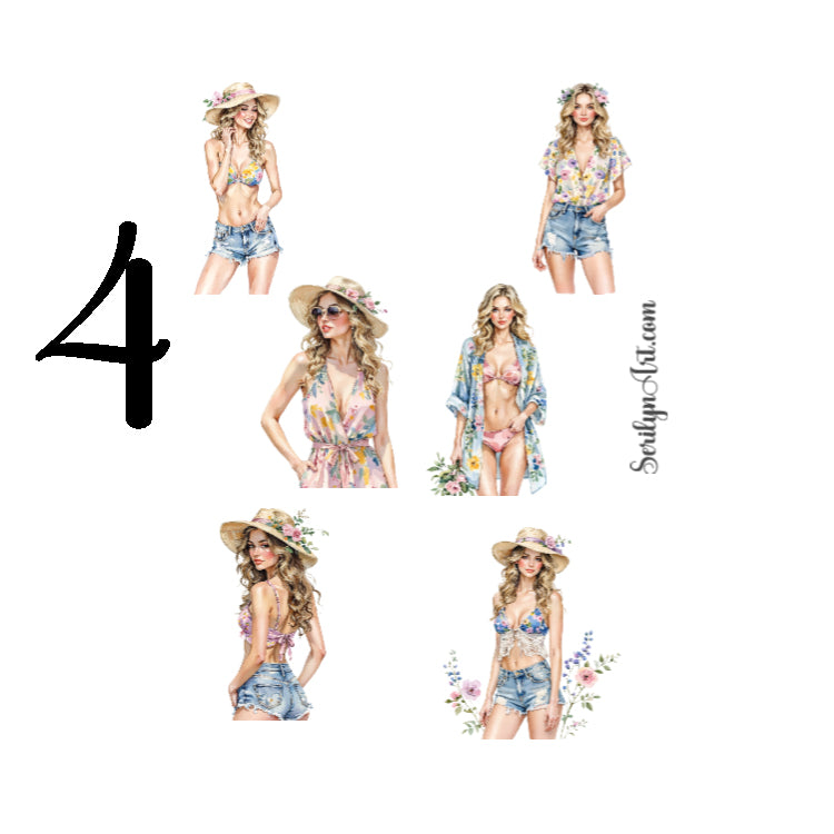 Summer Magic Sticker Sheet