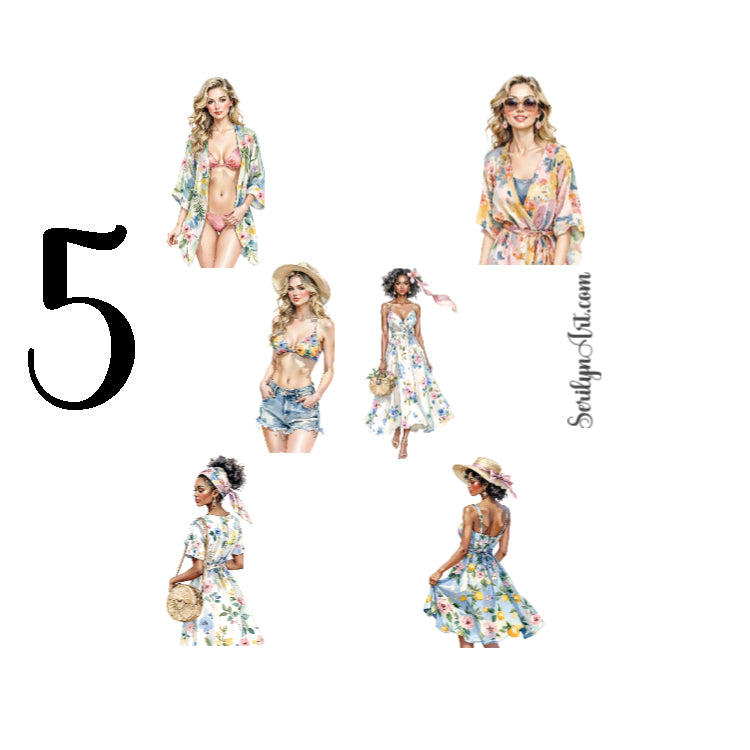 Summer Magic Sticker Sheet