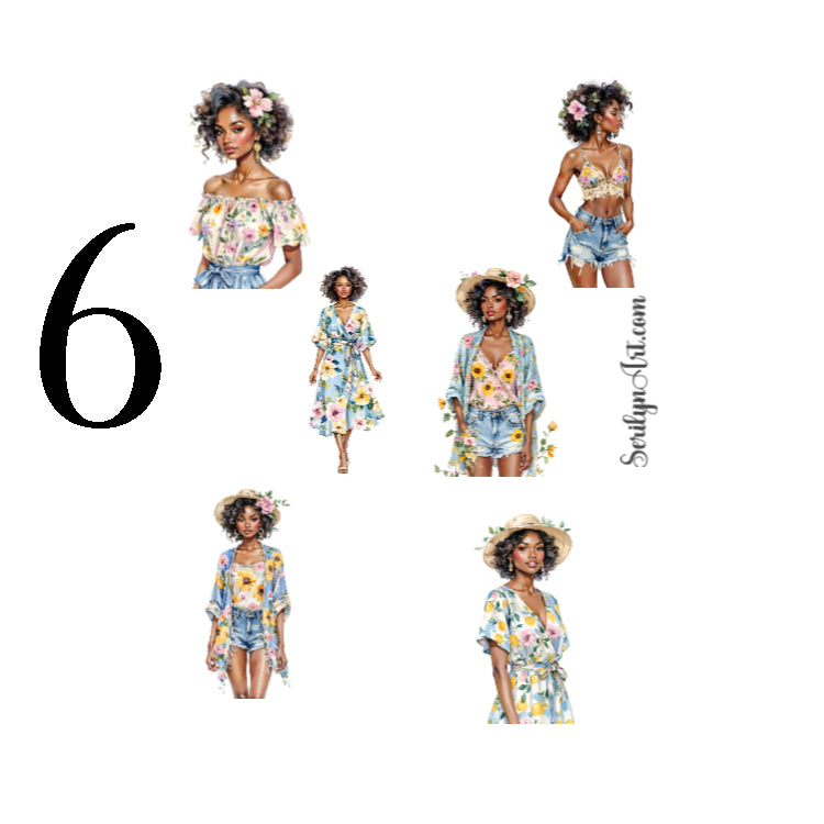 Summer Magic Sticker Sheet