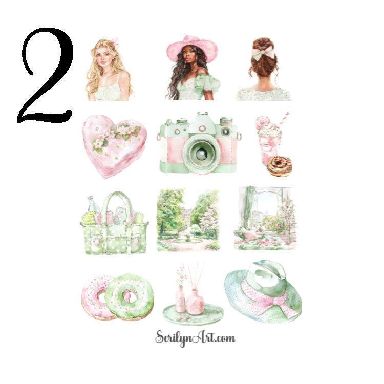 Summer Mood Sticker Sheet