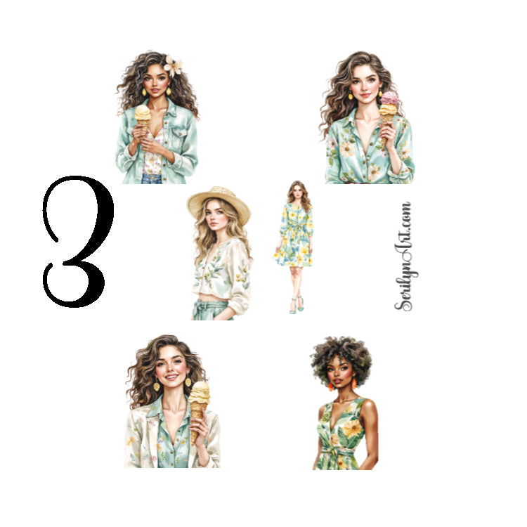 Summer in Italy Sticker Sheet