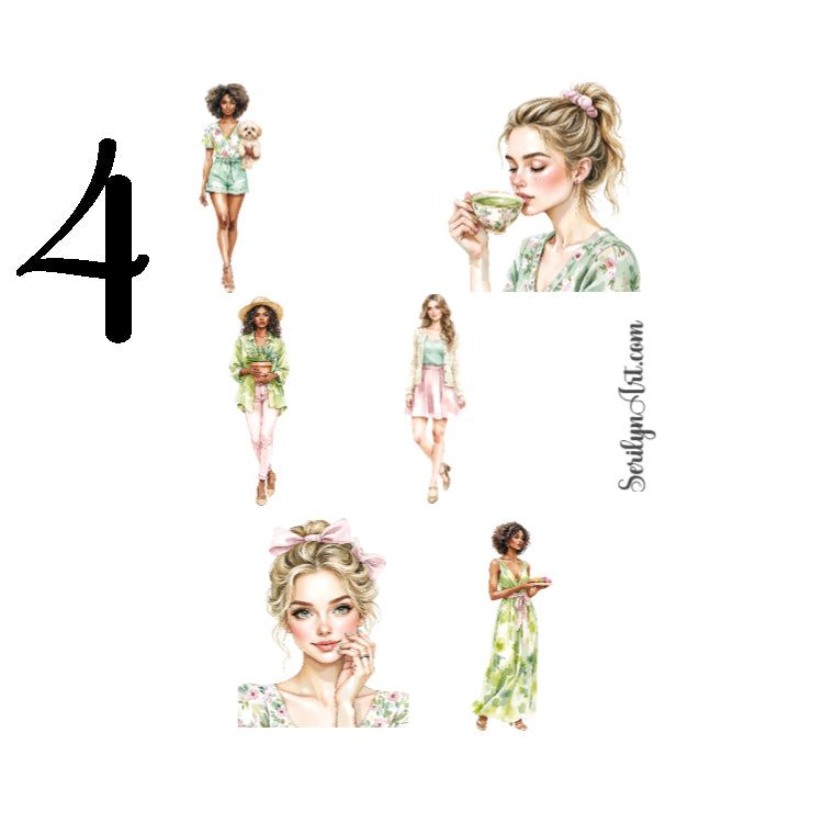 Sweet Summertime Sticker Sheet