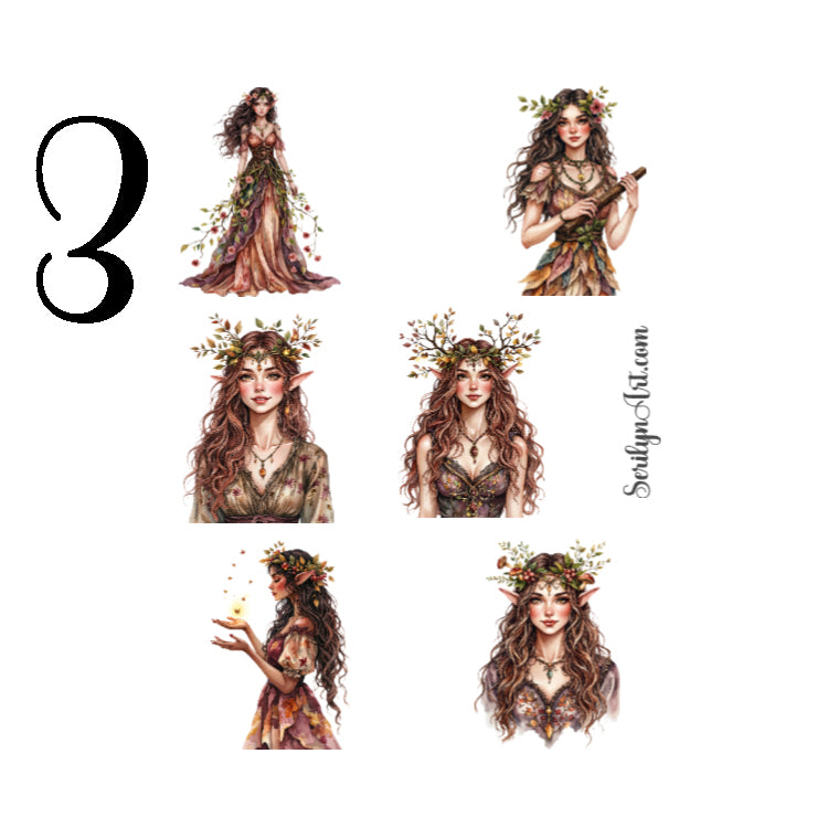 Sylvaniasong Woodland Sticker Sheet