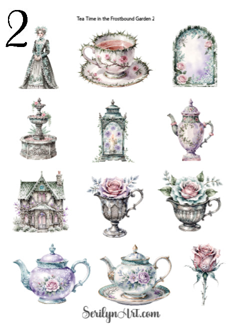 Tea Time in the Frostbound Garden