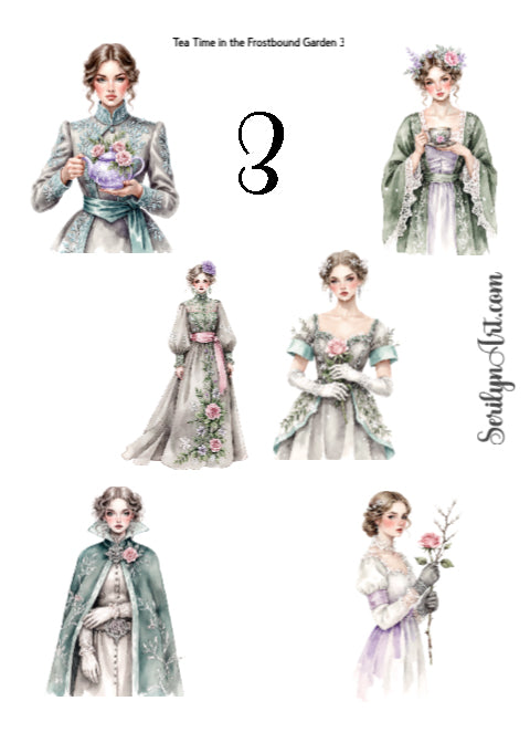 Tea Time in the Frostbound Garden