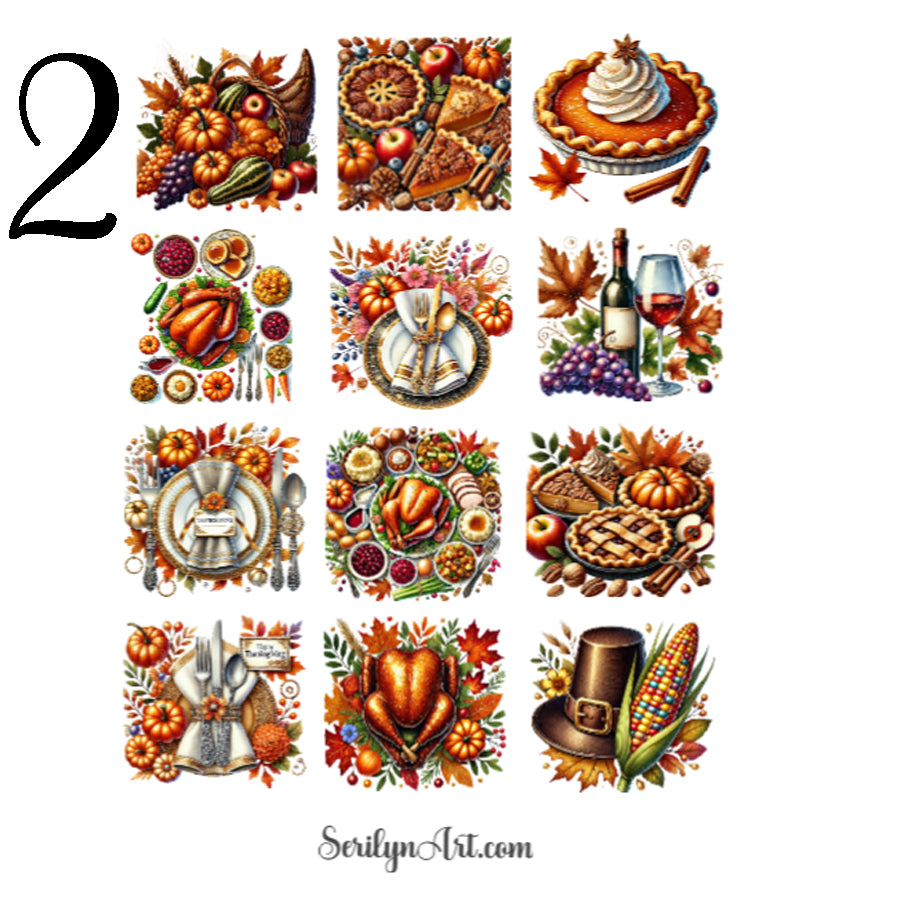 Thanksgiving Sticker Sheet