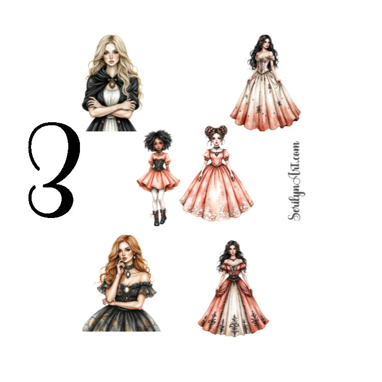 The Dollmakers Curse Sticker Sheet