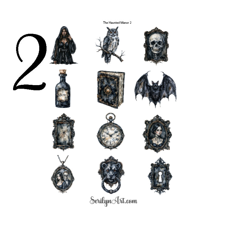 The Haunted Mansion Sticker Sheet