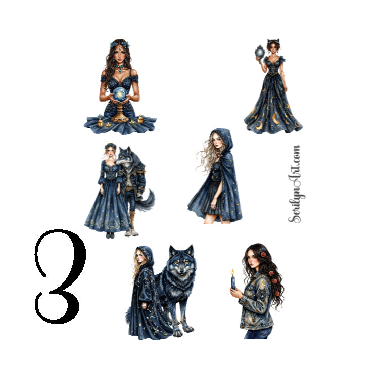 The Howling Hollow Sticker Sheet