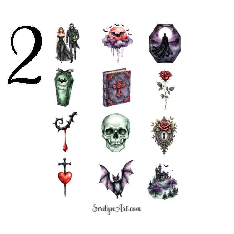 The World of Dracula Sticker Sheet