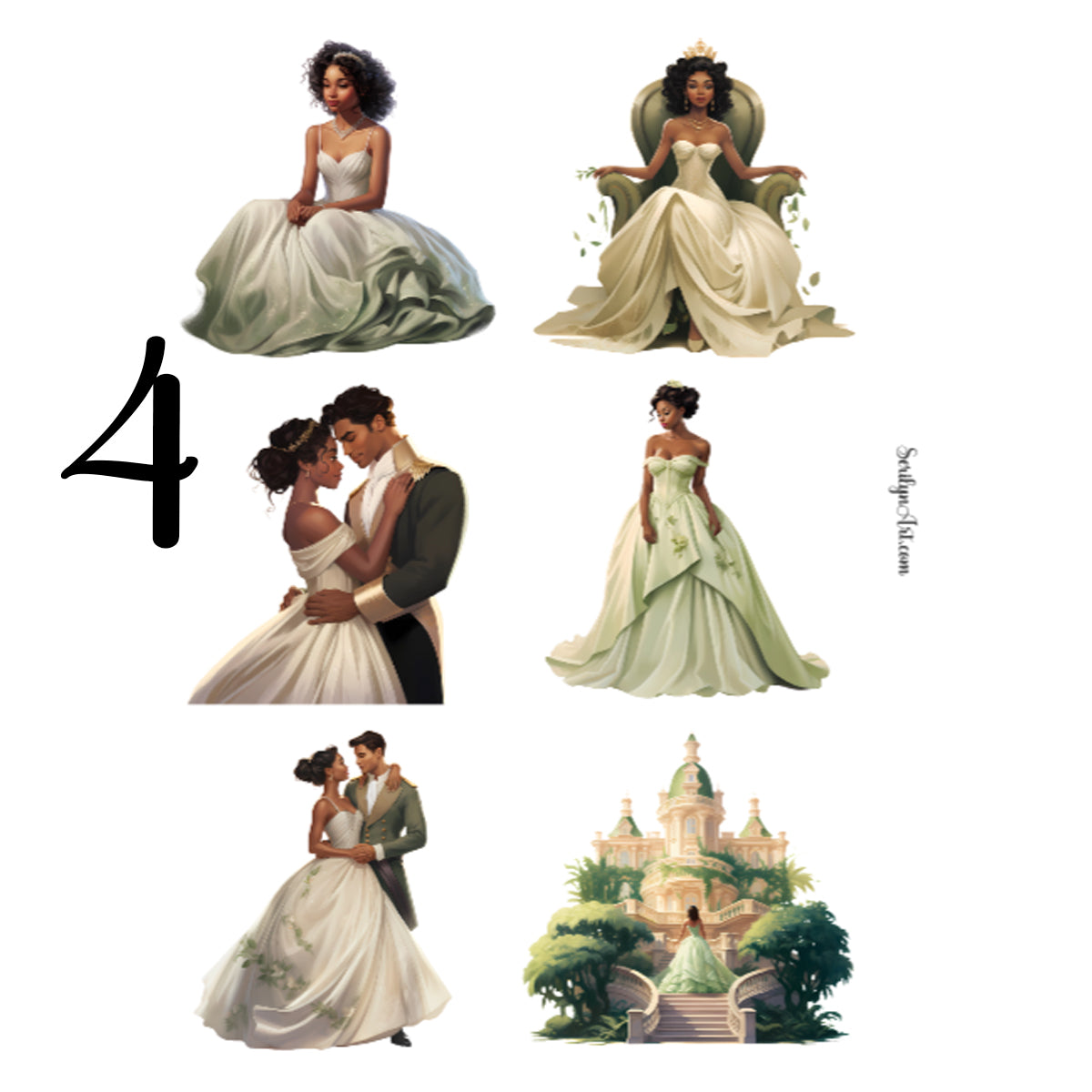 Tiana Sticker Sheet