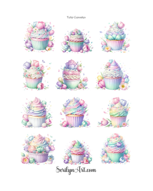 Tulip Cupcakes