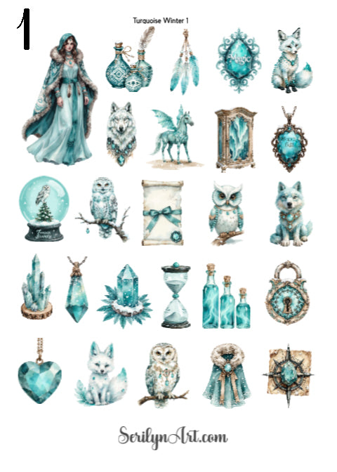 Turquoise Winter