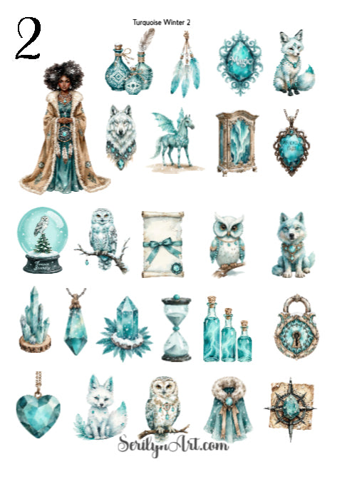 Turquoise Winter