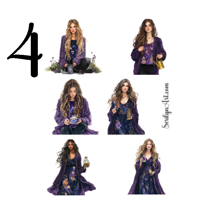 Twilight Garden Sticker Sheet