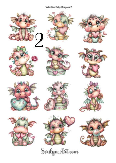 Valentine Baby Dinosaurs