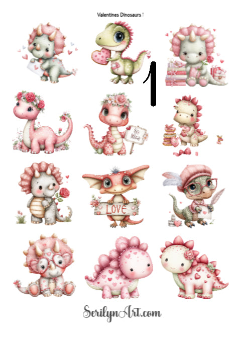 Valentines Dinosaurs