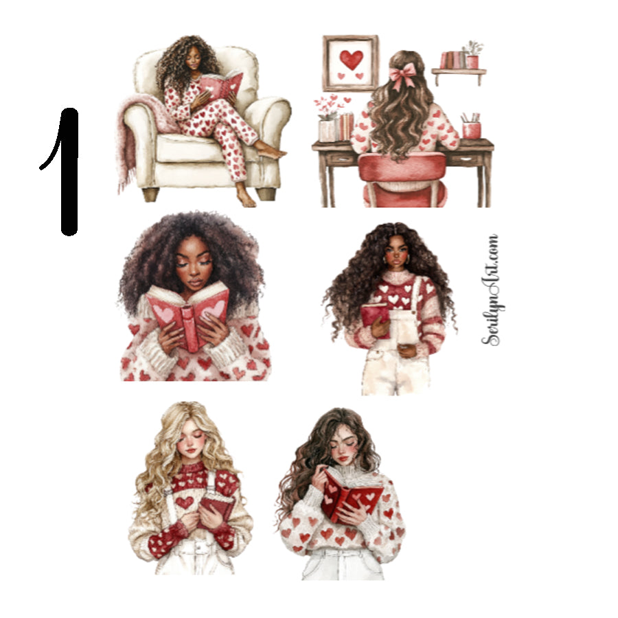 Valentine Planner Sticker Sheet