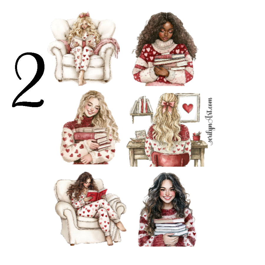 Valentine Planner Sticker Sheet