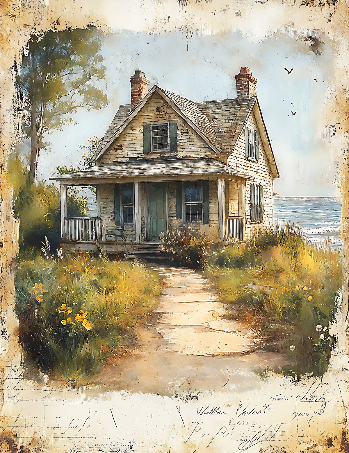 Vintage Coastal 2 Dashboards