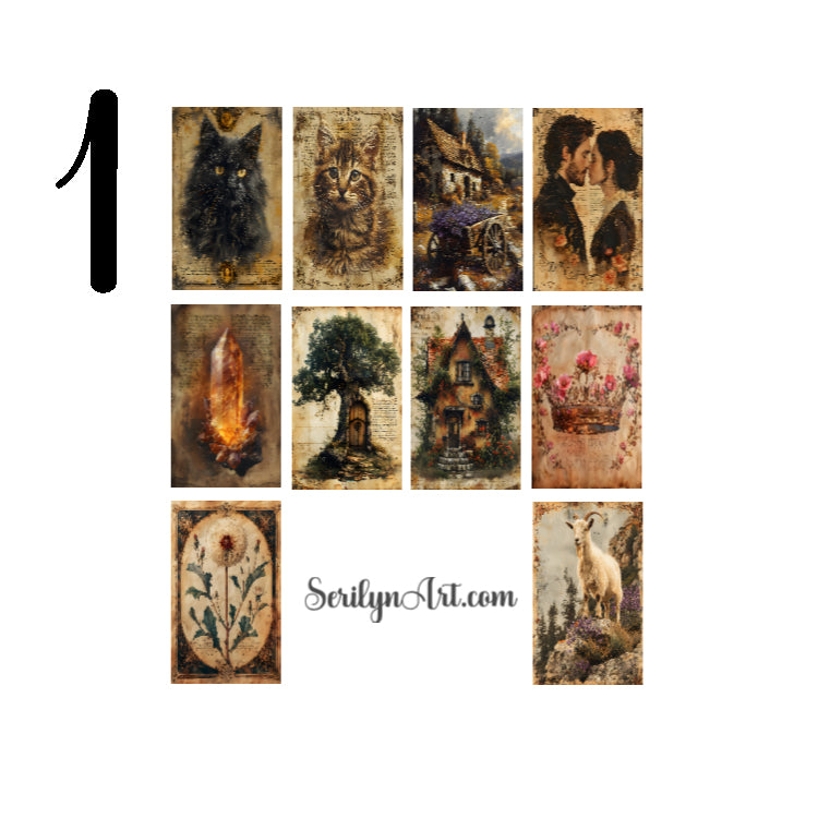 Vintage Fairytale Deco Boxes