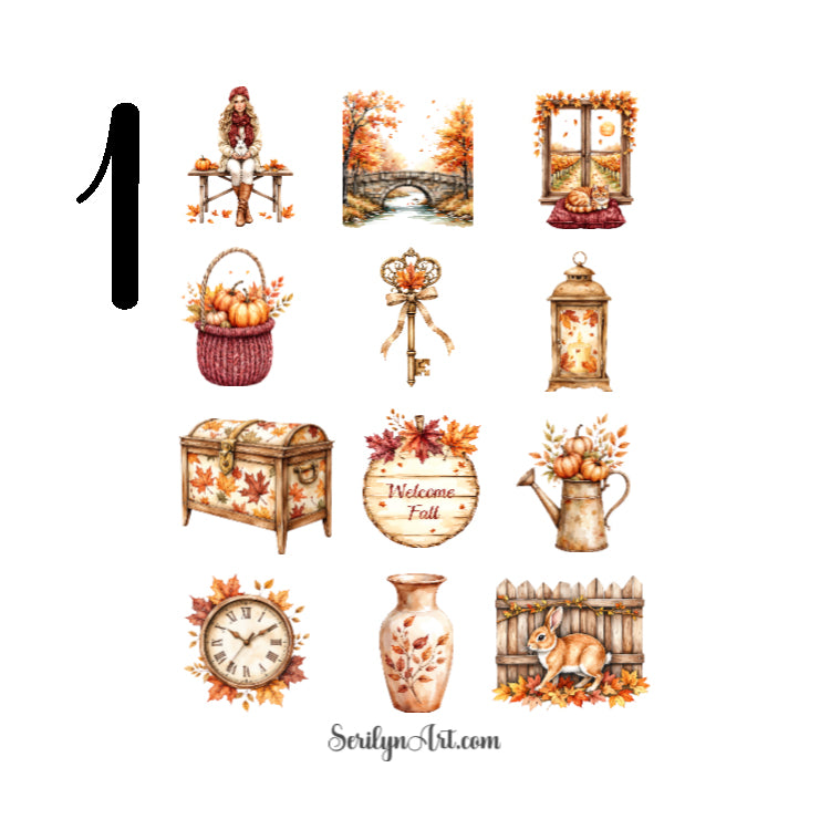 Warm Nostalgia Sticker Sheet