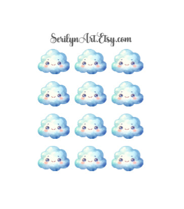 Weather Functional Sticker Sheet