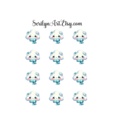 Weather Functional Sticker Sheet