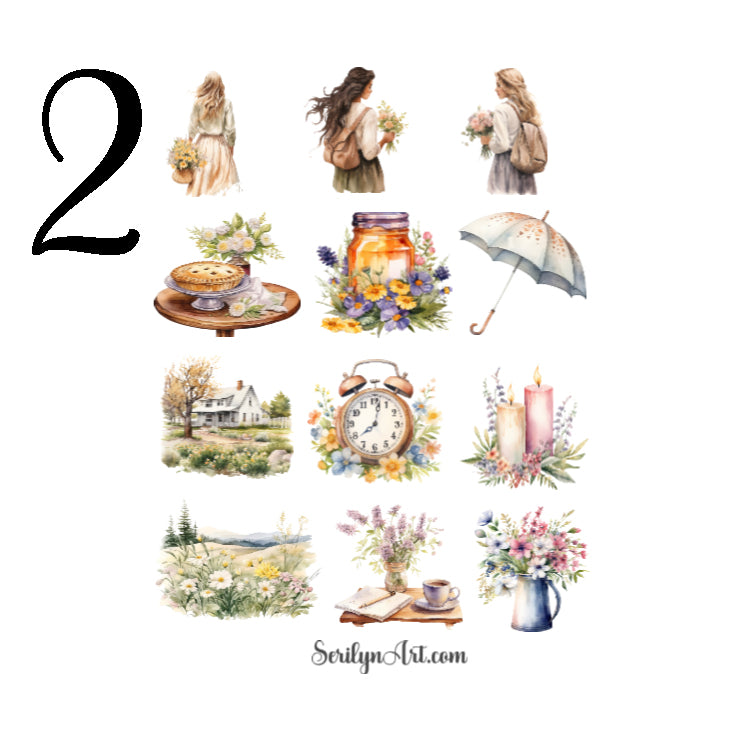 Welcome Spring Sticker Sheet