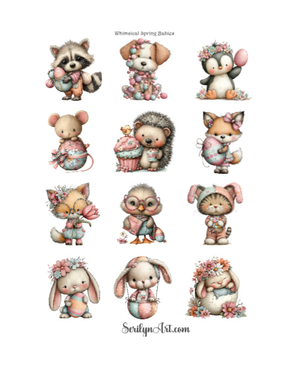 Whimsical Spring Babies